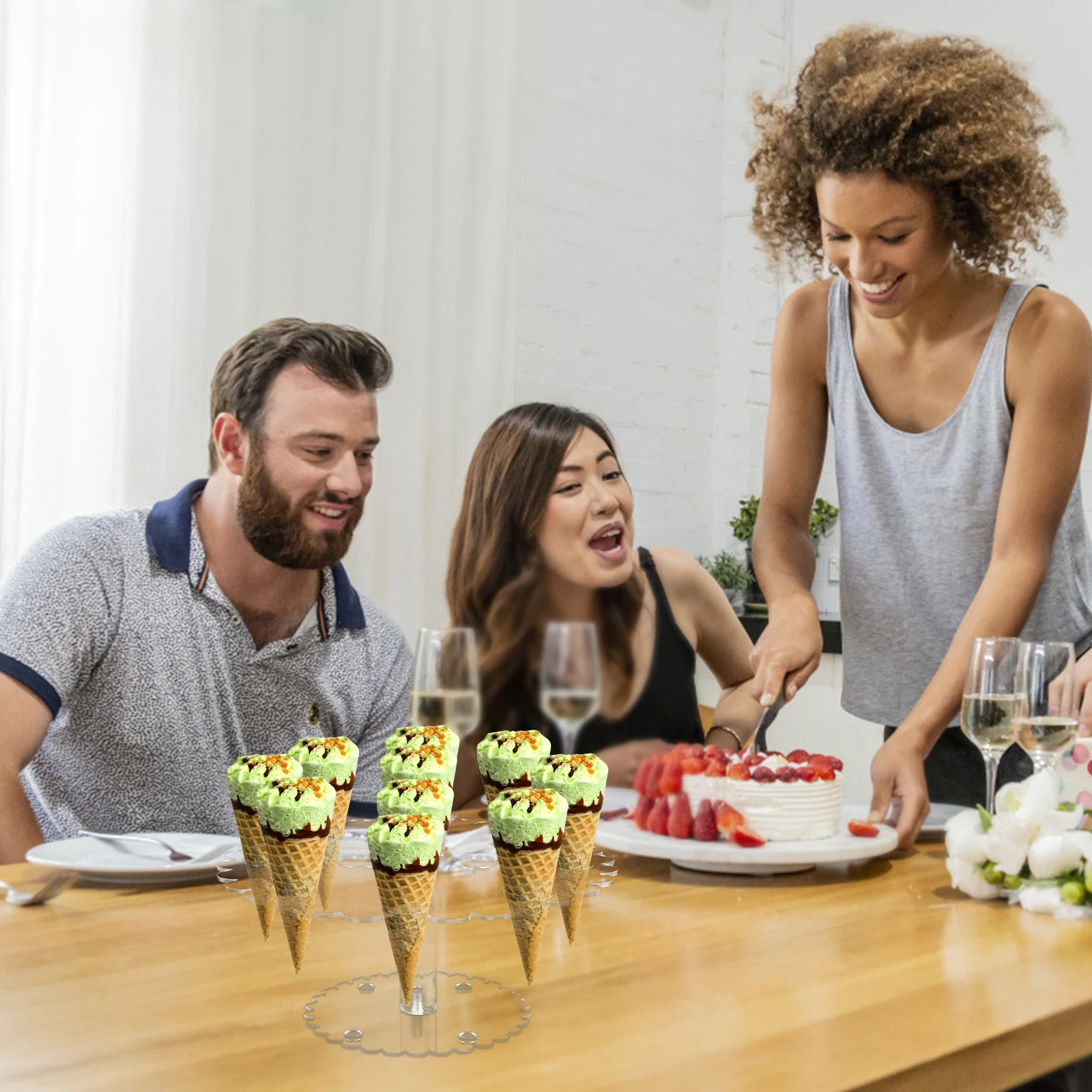 Ice Cream Rack Birthday Party Wedding Sushi Cone Holder Charcuterie Sushi Holder Cone Holders For Charcuterie Cake Stand
Ice Cream Rack Birthday Party Wedding Sushi Cone Holder Charcuterie Sushi Holder Cone Holders For Charcuterie Cake Stand