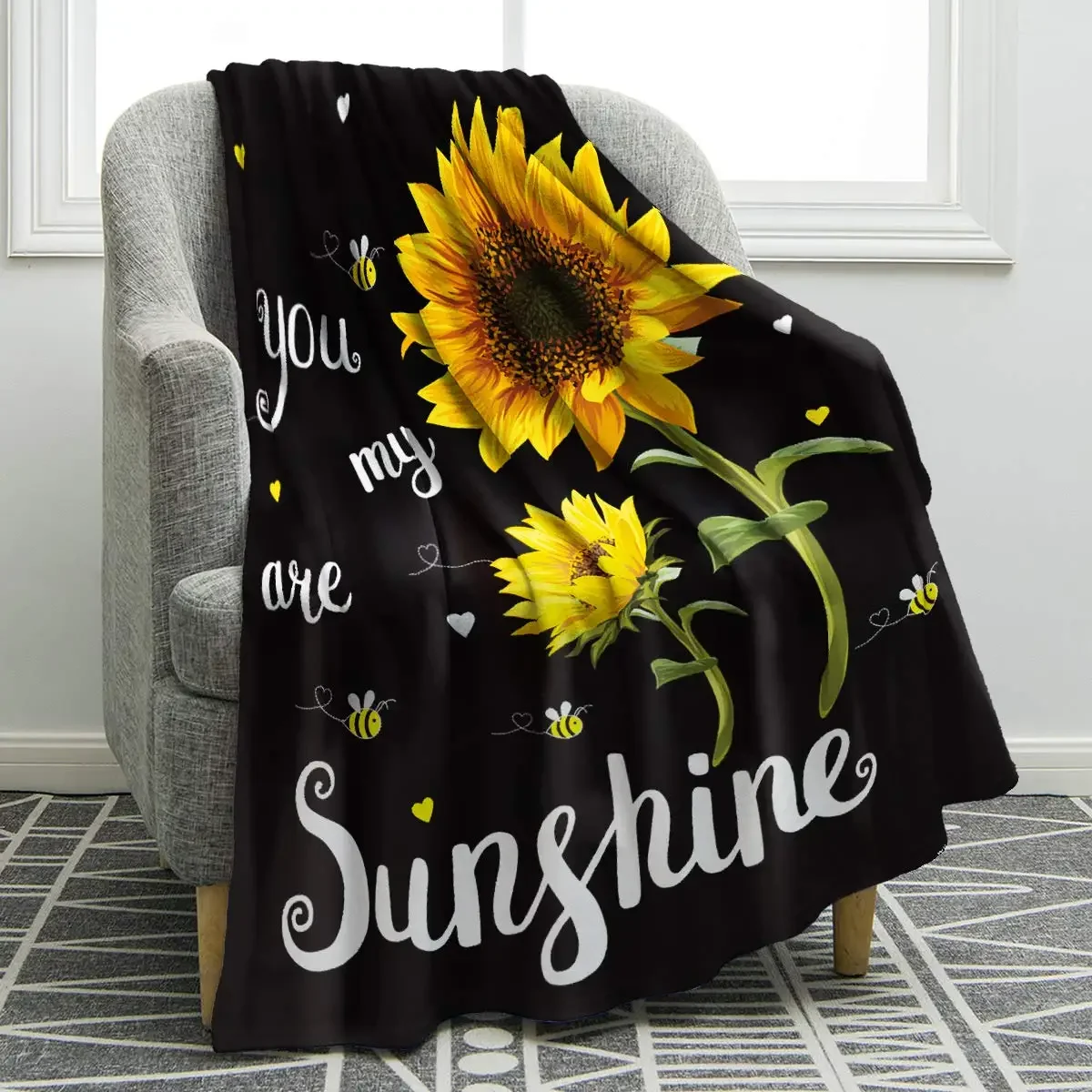 Sunflower Gifts Throw Blanket for Women Girls, Adults Kids Sunflowers Pattern Blanket, Home Living Room Bed Couch Decor Blankets
Sunflower Gifts Throw Blanket for Women Girls, Adults Kids Sunflowers Pattern Blanket, Home Living Room Bed Couch Decor Blankets