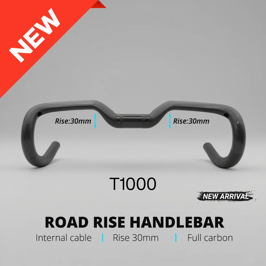BIKE Hover Carbon Handlebar T1000 Full Carbon Rise Road Handlebar Rise 30mm Gravel Cockpit Internal Cable
BIKE Hover Carbon Handlebar T1000 Full Carbon Rise Road Handlebar Rise 30mm Gravel Cockpit Internal Cable