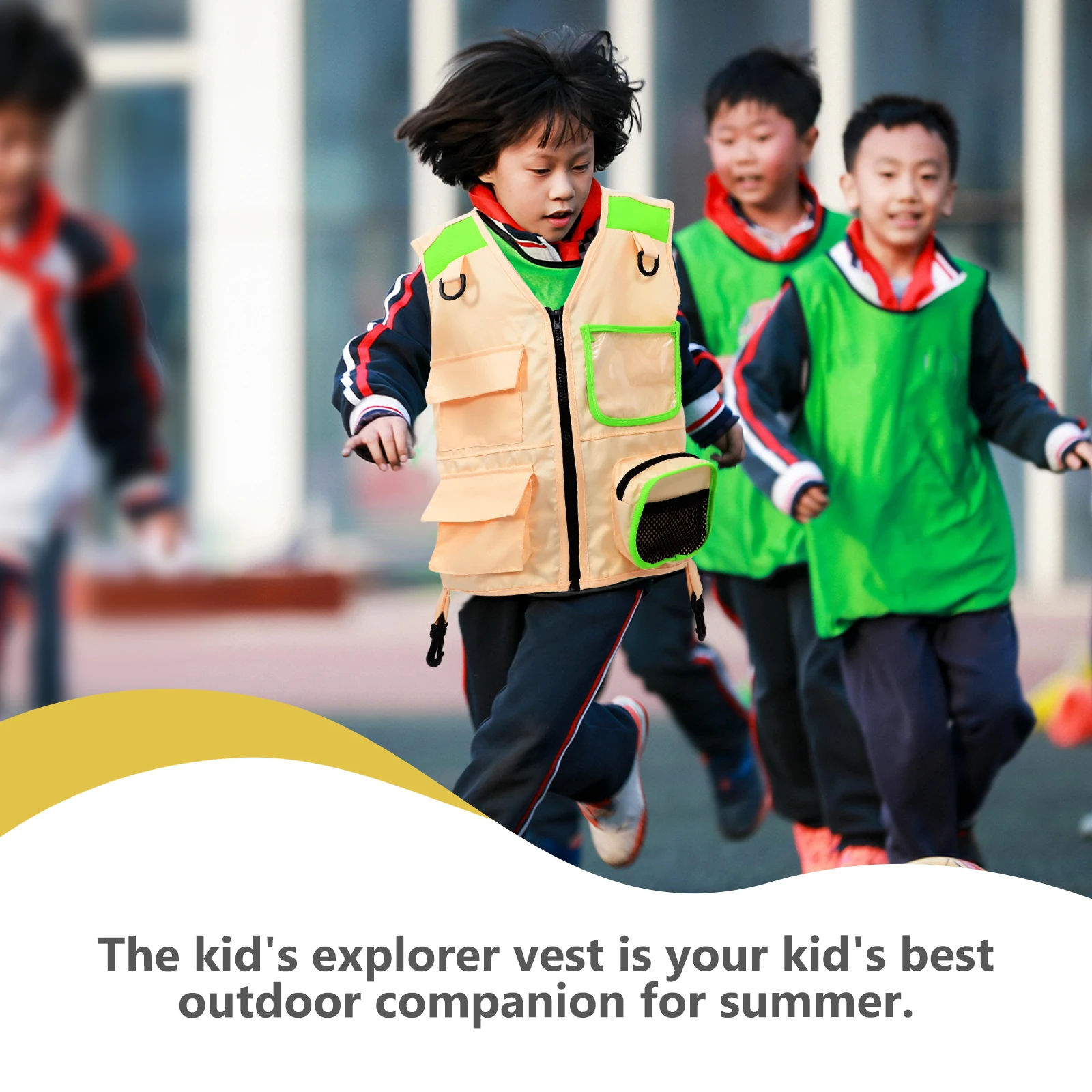 Vest Green Outdoor Costume Role Playing Stage Performance Wear Resistant Fabric Fishing Clothes
Vest Green Outdoor Costume Role Playing Stage Performance Wear Resistant Fabric Fishing Clothes