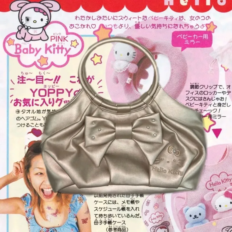 MINISO Bag Hello Kitty Anime Peripheral Retro Style Bright Surface Delicate Personality Handbag Fashion High-capacity Cute Y2k
MINISO Bag Hello Kitty Anime Peripheral Retro Style Bright Surface Delicate Personality Handbag Fashion High-capacity Cute Y2k