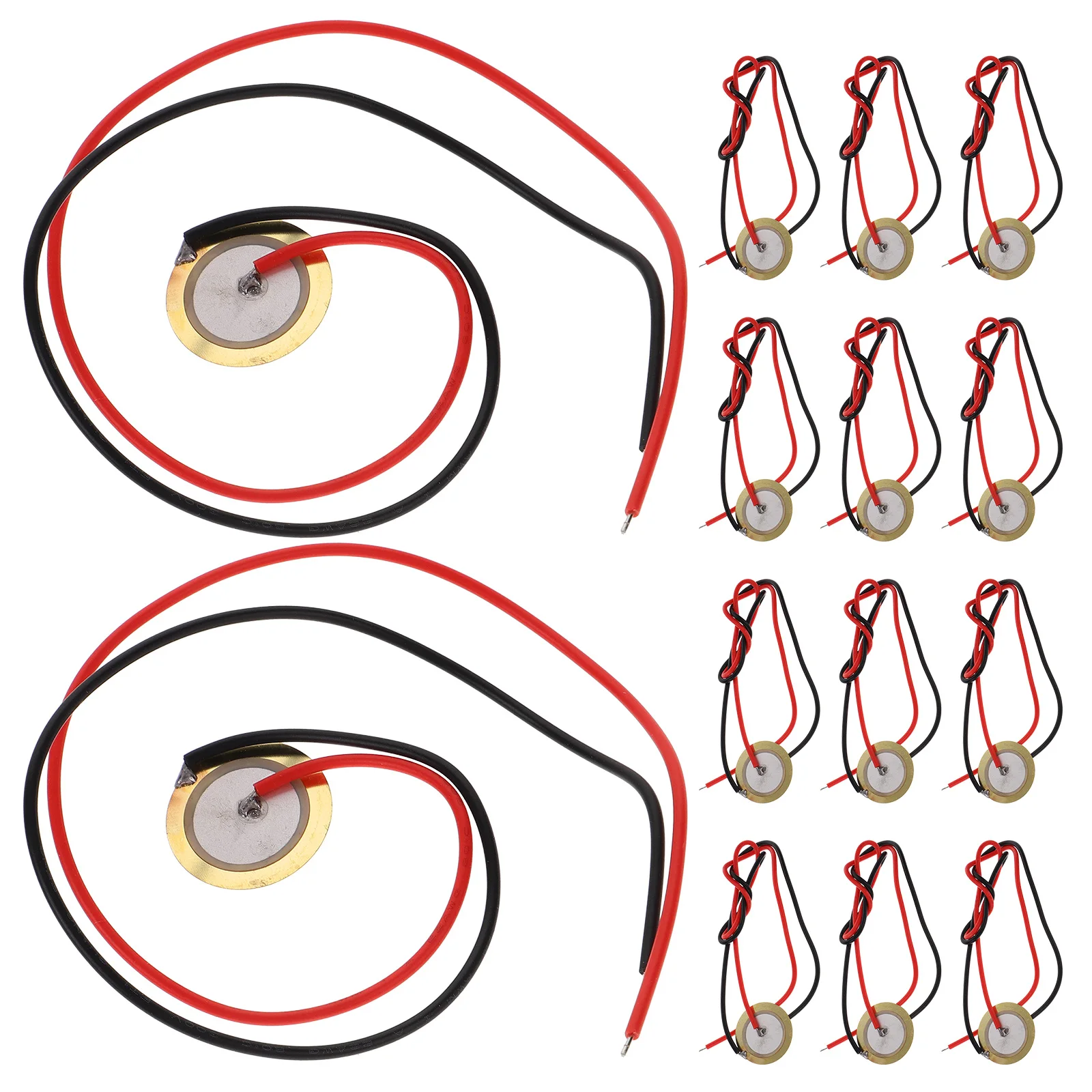 15 Pcs 20mm Guitar Pickups Piezo Disc Acoustic Transducer Accessory Microphone Trigger Sensor Patch Cable 25cm
15 Pcs 20mm Guitar Pickups Piezo Disc Acoustic Transducer Accessory Microphone Trigger Sensor Patch Cable 25cm