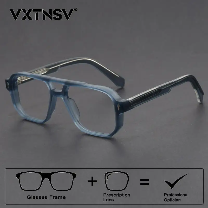 VXTNSV Men Oval Rotundity Anti Blue Light Prescription Glasses Photochromic Reading Glasses Men Glasses Frame Optical Eyewear
VXTNSV Men Oval Rotundity Anti Blue Light Prescription Glasses Photochromic Reading Glasses Men Glasses Frame Optical Eyewear