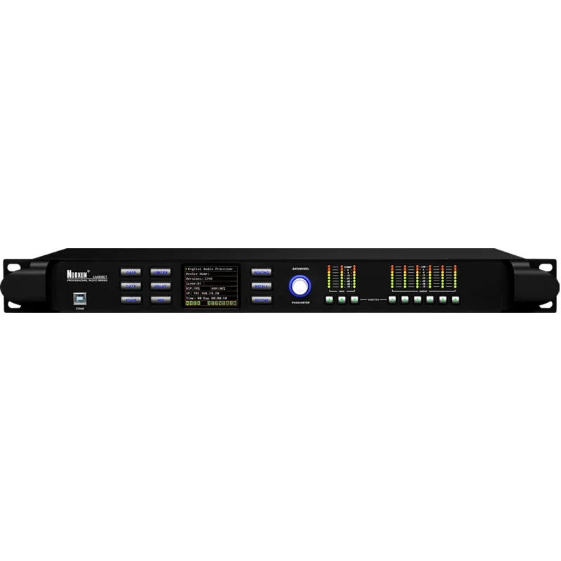 LM836T 96KHz Achurch Audio Processor 3 In 6 Out Audio Processor Digital Effects Professional Dsp Audio Processor
LM836T 96KHz Achurch Audio Processor 3 In 6 Out Audio Processor Digital Effects Professional Dsp Audio Processor