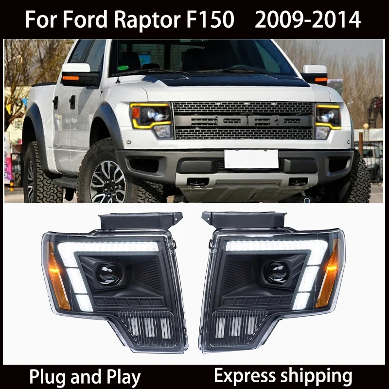 Подходит для Ford Raptor F150 09-14, модифицированная светодиодная линза в сборе, ежедневные ходовые огни, стример, указатель поворота
Подходит для Ford Raptor F150 09-14, модифицированная светодиодная линза в сборе, ежедневные ходовые огни, стример, указатель поворота