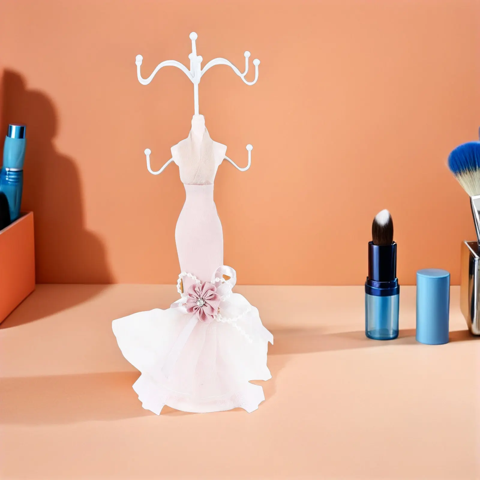 2Pcs Nordic Jewelry Display Rack Mannequin Necklace Holder Organizer Rack for Vanity Countertop Dressing Table Jewelry Storage
2Pcs Nordic Jewelry Display Rack Mannequin Necklace Holder Organizer Rack for Vanity Countertop Dressing Table Jewelry Storage