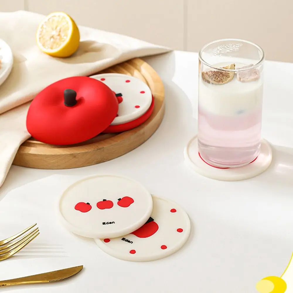 Creative Fruit Shape Coasters Set Stackable Anti-fouling Nonslip Cup Mat Heat Resistant Novelty Decorative Placemats
Creative Fruit Shape Coasters Set Stackable Anti-fouling Nonslip Cup Mat Heat Resistant Novelty Decorative Placemats