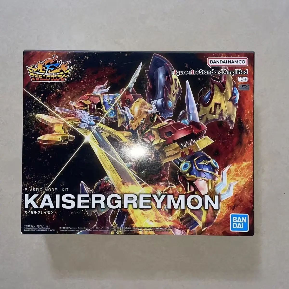 BANDAI Figure-rise Standard Amplified Digimon Adventure Digimon Frontier Kaiser Greymon Anime Action Figures Assembly Model Toy
BANDAI Figure-rise Standard Amplified Digimon Adventure Digimon Frontier Kaiser Greymon Anime Action Figures Assembly Model Toy