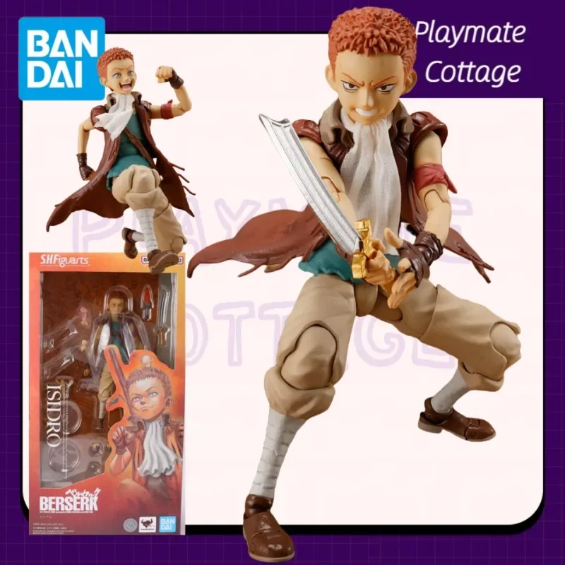 In-Stock Bandai Genuine Berserk Anime Figure SHF BERSERK ISIDRO Model Collectible Joints Movable For kid Gift Original Brand New
In-Stock Bandai Genuine Berserk Anime Figure SHF BERSERK ISIDRO Model Collectible Joints Movable For kid Gift Original Brand New
