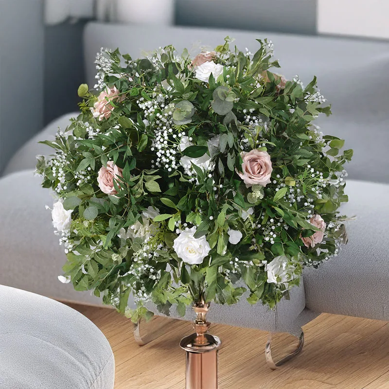 New Greenery Brown Rose Flower Ball Realistic Artificial Decor Wedding Dining Table Vase Arrangement Home Party Ornament
New Greenery Brown Rose Flower Ball Realistic Artificial Decor Wedding Dining Table Vase Arrangement Home Party Ornament