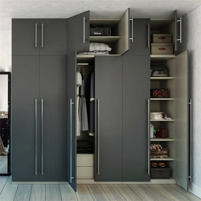 Bedroom Used Wooden Wardrobe Cabinet With Adjustable Shelf
Bedroom Used Wooden Wardrobe Cabinet With Adjustable Shelf