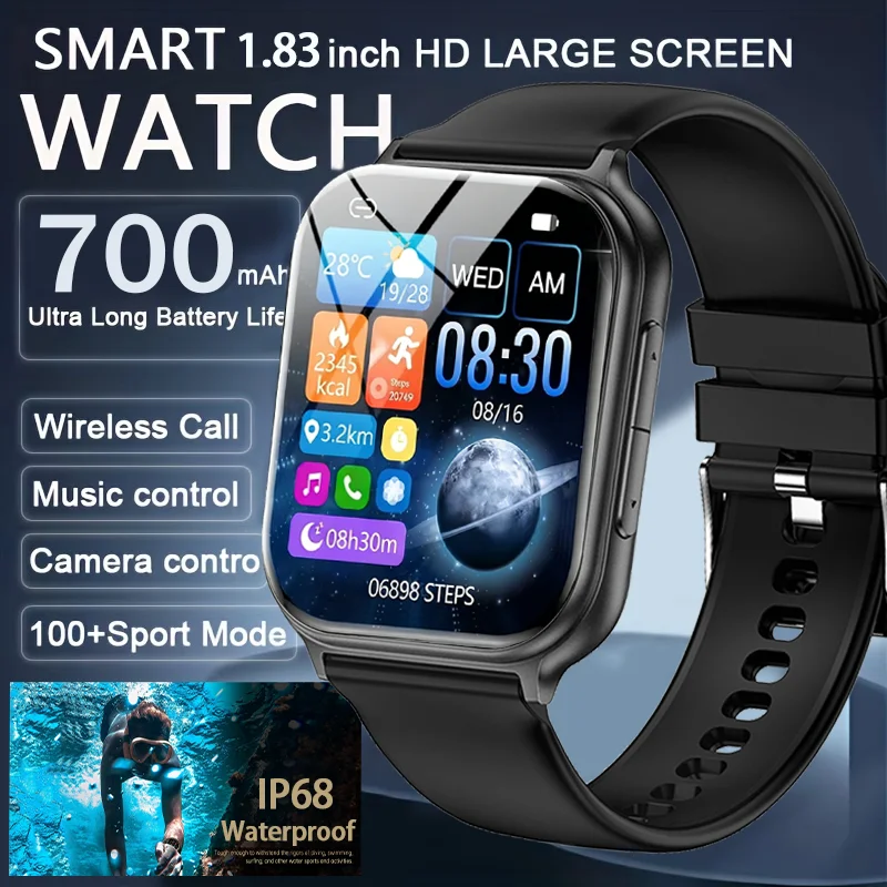 2026 New Smartwatch Women Sports Fitness Track IP68 Waterproof Built-in 24H Heart Rate wireless Call Ladies Fashion Smartwatch
2026 New Smartwatch Women Sports Fitness Track IP68 Waterproof Built-in 24H Heart Rate wireless Call Ladies Fashion Smartwatch