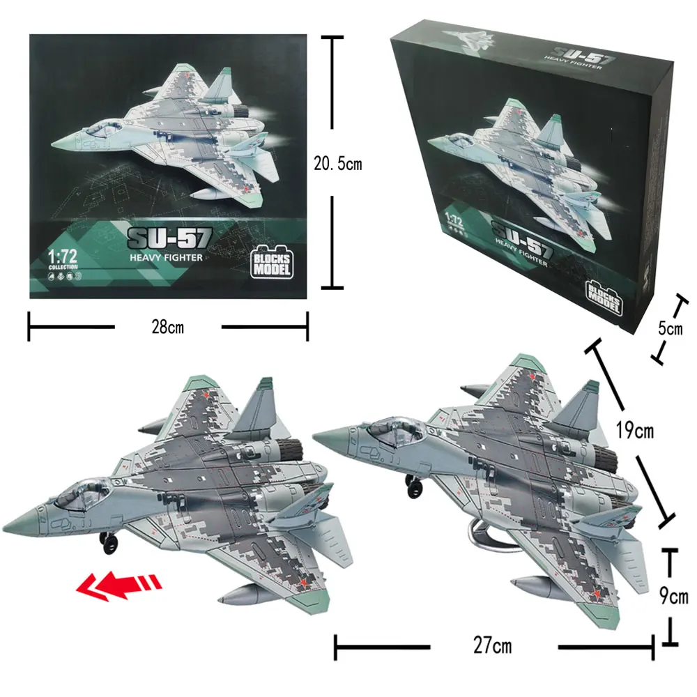 1/72 Scale SU57S/SU57 Fighter Jet Model Russian Air Force Diecast Military Aircraft Toy For Collection Display adult building
1/72 Scale SU57S/SU57 Fighter Jet Model Russian Air Force Diecast Military Aircraft Toy For Collection Display adult building