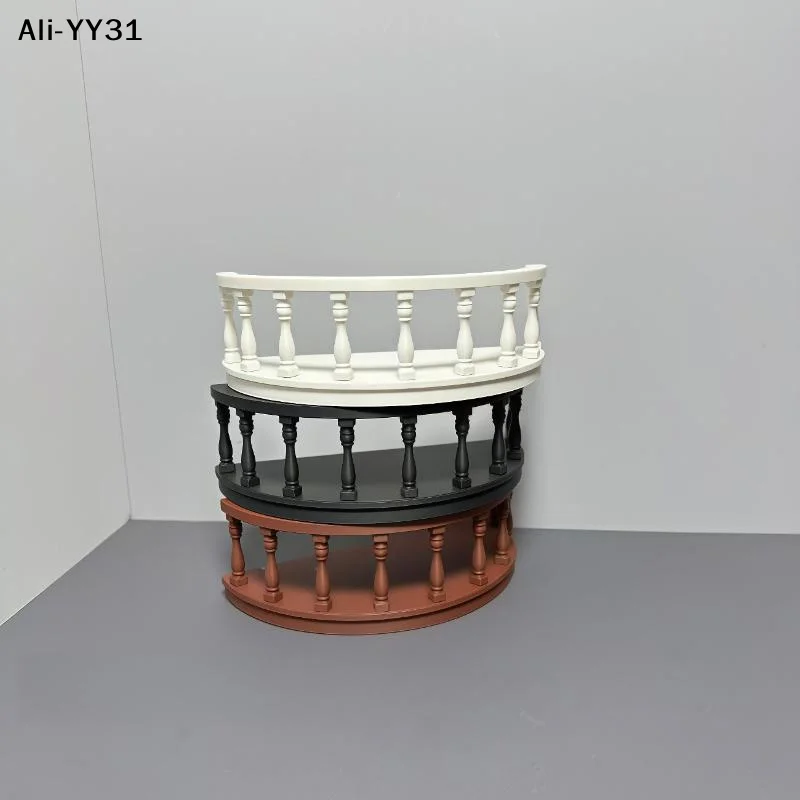 【VN】Miniature Balcony Railing Dollhouse Accessories 1:12 Scale Curved Balcony Fence For Doll House Exterior Decor
【VN】Miniature Balcony Railing Dollhouse Accessories 1:12 Scale Curved Balcony Fence For Doll House Exterior Decor