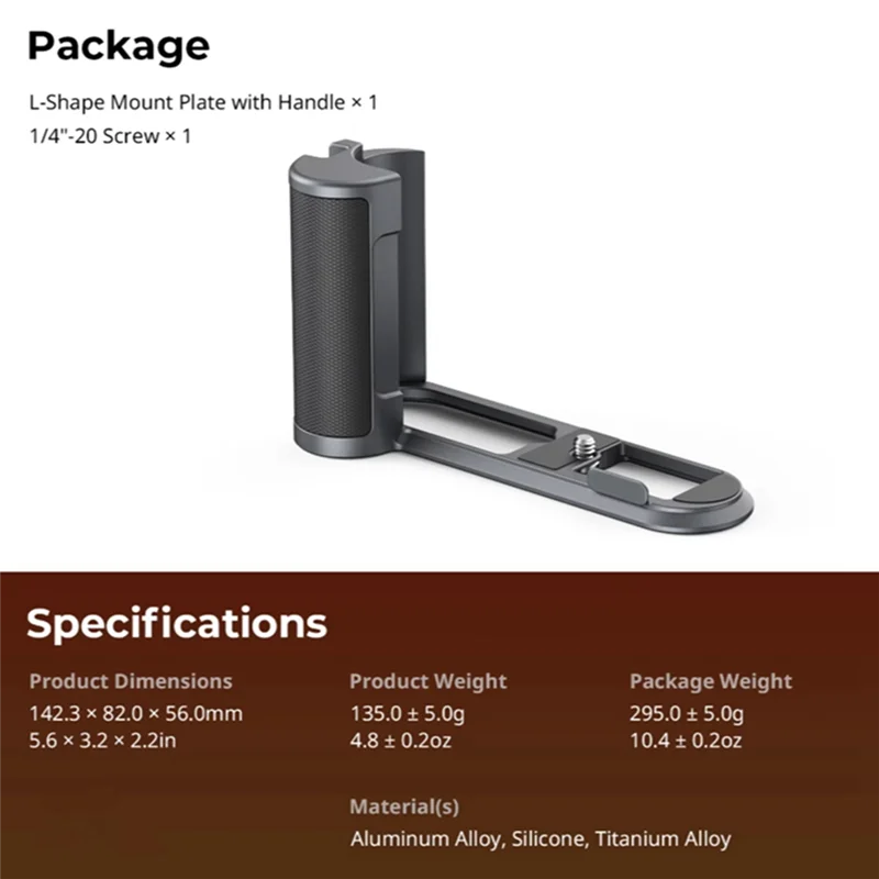 【Купить сейчас】L-образная рукоятка, встроенная быстросъемная пластина Arca для Leica Q3, эргономичная монтажная пластина, улучшенная камера
【Купить сейчас】L-образная рукоятка, встроенная быстросъемная пластина Arca для Leica Q3, эргономичная монтажная пластина, улучшенная камера