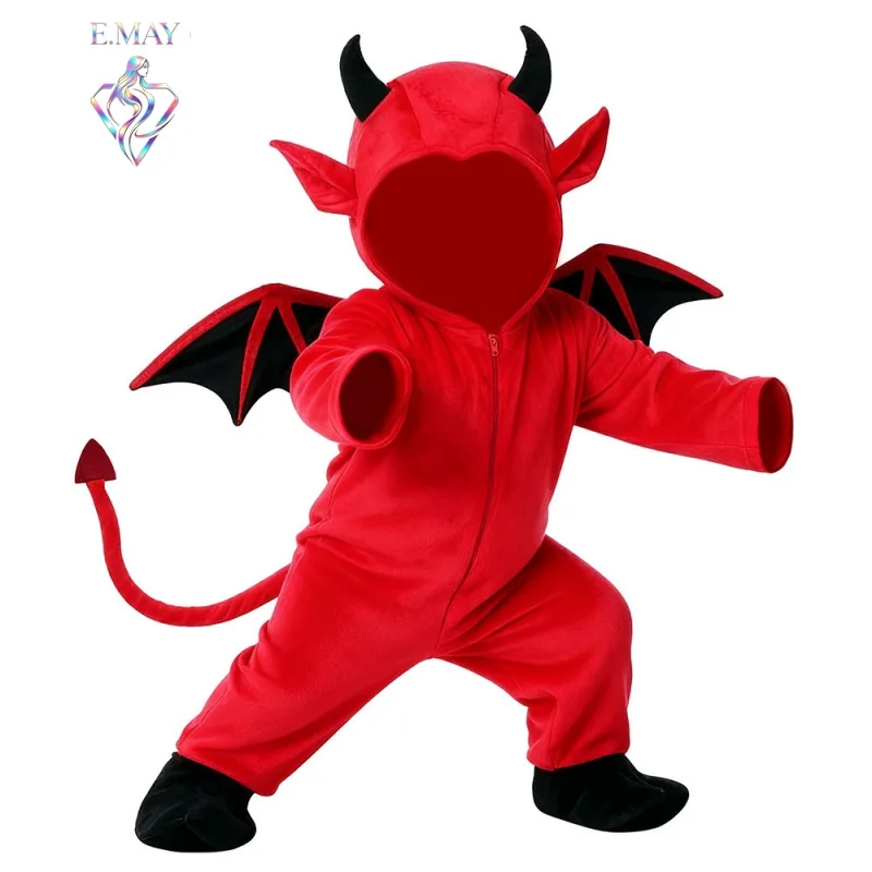 Adorable Red Little Devil Onesie for Children Halloween Devil Costume with Wings Toddler Cosplay Demon Outfit Traditional Chi...
Adorable Red Little Devil Onesie for Children Halloween Devil Costume with Wings Toddler Cosplay Demon Outfit Traditional Chi...