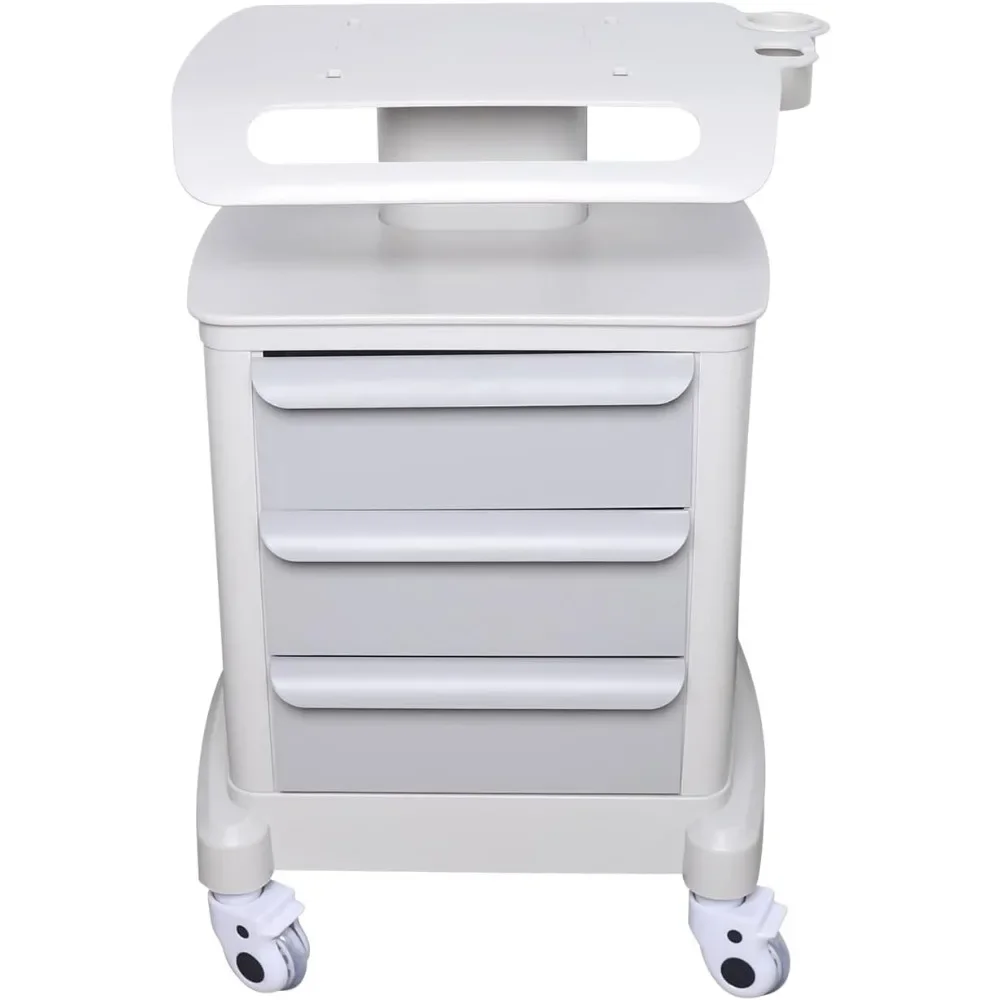 Medical Trolley, Dental Lab Mobile Cart Medical Trolley with 4 Wheels, Portable Auto-Water Bottle Supply Cart with 3 Drawers
Medical Trolley, Dental Lab Mobile Cart Medical Trolley with 4 Wheels, Portable Auto-Water Bottle Supply Cart with 3 Drawers