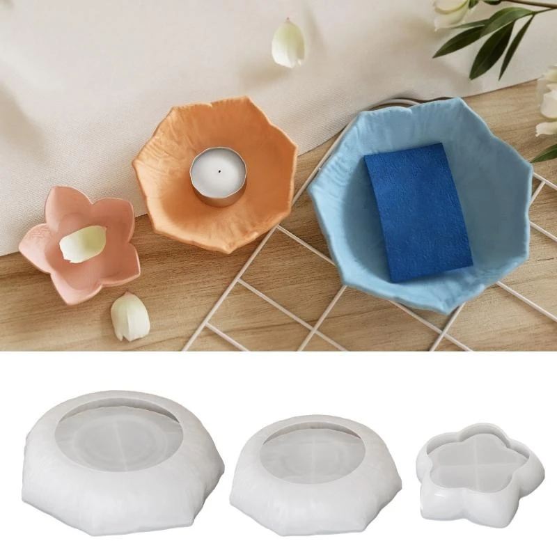 E1PE Sturdy Silicone Round Tray Moulds For Creative DIY Projects and Storage Plates
E1PE Sturdy Silicone Round Tray Moulds For Creative DIY Projects and Storage Plates