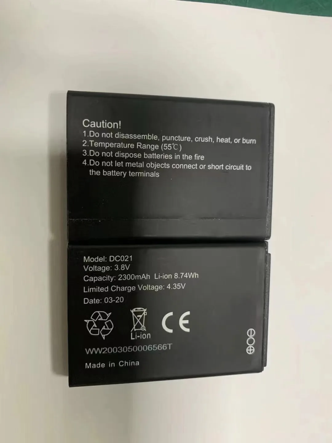 Новинка, оригинальный аккумулятор для цифровой батареи DC024 DC021 3,8 в 4G LTE
Новинка, оригинальный аккумулятор для цифровой батареи DC024 DC021 3,8 в 4G LTE