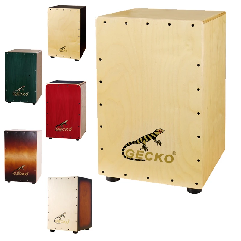 Gecko CL12 Full Size Cajon Drum Steel String Percussion Instrument Wood Professional Musical Instrument Cajon Box Drum With Bag
Gecko CL12 Full Size Cajon Drum Steel String Percussion Instrument Wood Professional Musical Instrument Cajon Box Drum With Bag