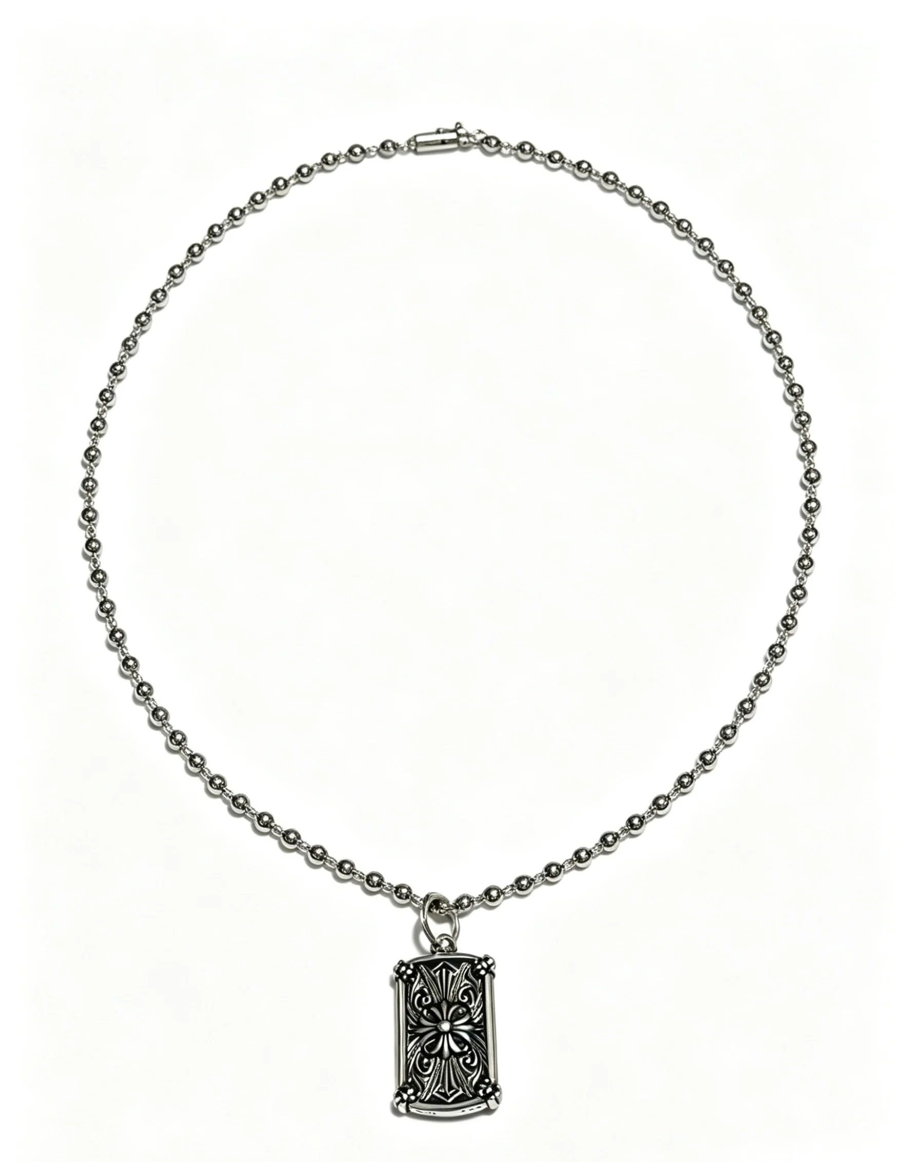 S925 sterling silver retro old cross necklace male personality punk long brand cross versatile couple silver sweater chain
S925 sterling silver retro old cross necklace male personality punk long brand cross versatile couple silver sweater chain