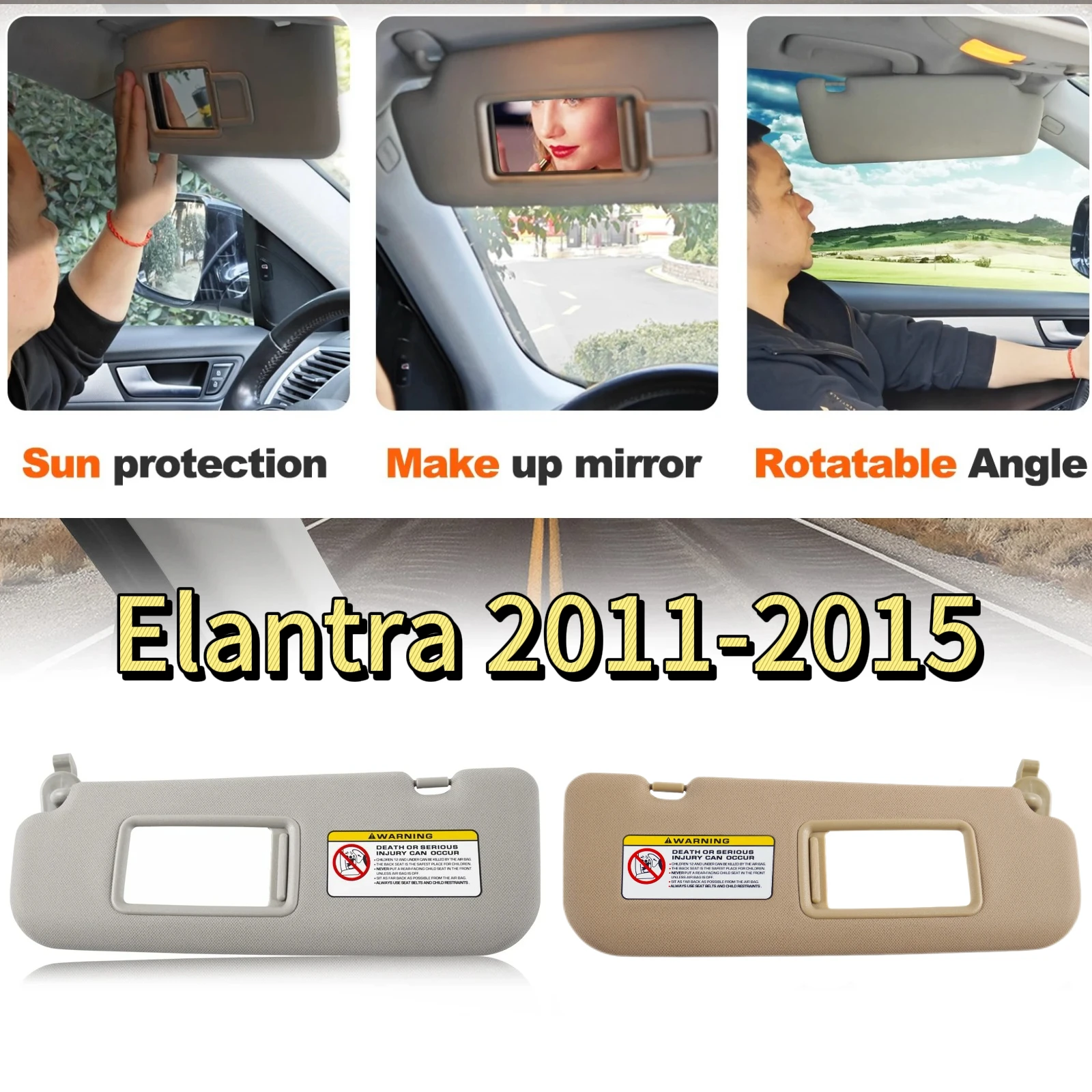Car Front Sunshade Board Sun Visor With Mirror Sunvisor Panel For Hyundai Elantra 2011 2012 2014 2013 2015 Car Accessories
Car Front Sunshade Board Sun Visor With Mirror Sunvisor Panel For Hyundai Elantra 2011 2012 2014 2013 2015 Car Accessories