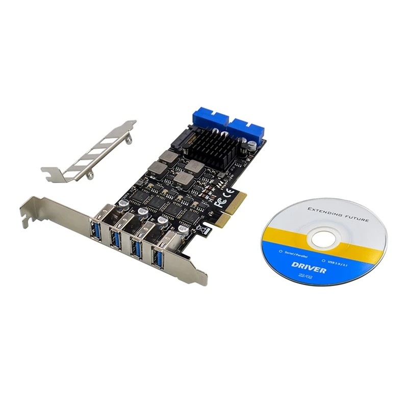 ST668 Pcie X4 NEC 720201 4-канальная/8-портовая карта преобразователя промышленного управления USB3.0, многофункциональное удобство
ST668 Pcie X4 NEC 720201 4-канальная/8-портовая карта преобразователя промышленного управления USB3.0, многофункциональное удобство