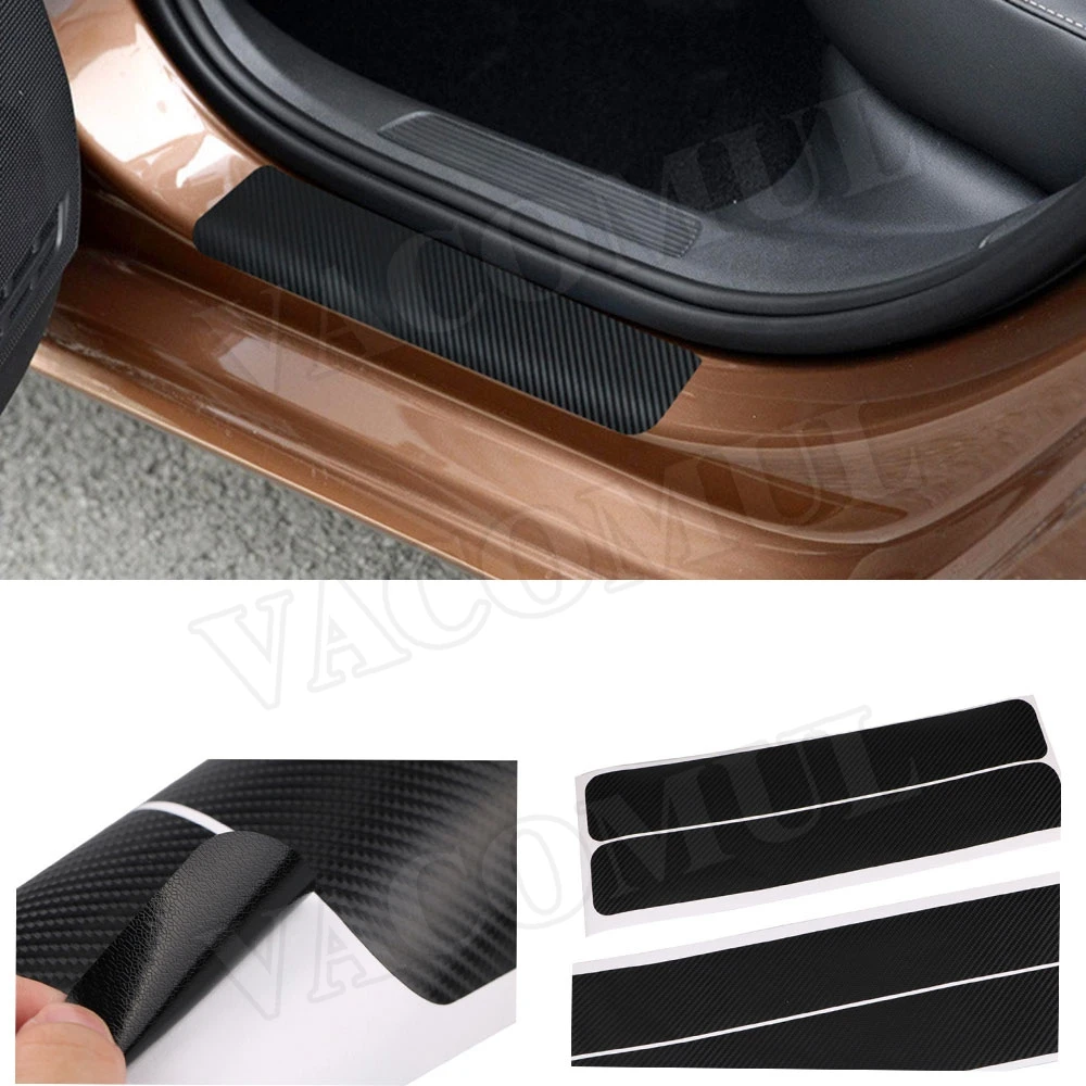 4Pcs/Set Car Scuff Plate Door Threshold Sill Stickers Auto Cover Panel Step Protector Accessories Car Style Auto Accessories
4Pcs/Set Car Scuff Plate Door Threshold Sill Stickers Auto Cover Panel Step Protector Accessories Car Style Auto Accessories
