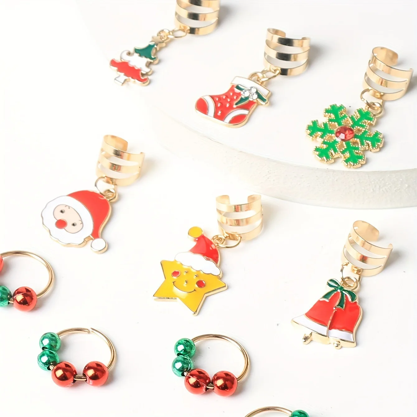 10 Pcs Cute Bear Shape Dreadlock Braid Cuffs Hollow Alloy Hair Rings For Twist And Box Braids Strong Hold Non Slip
10 Pcs Cute Bear Shape Dreadlock Braid Cuffs Hollow Alloy Hair Rings For Twist And Box Braids Strong Hold Non Slip