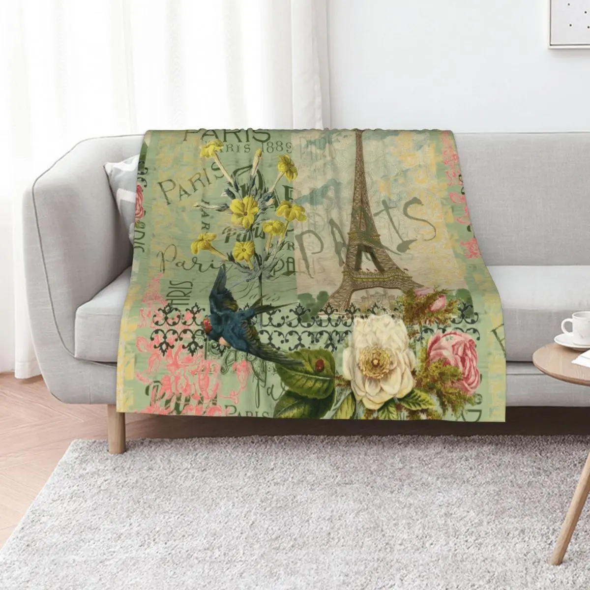 Paris France Travel Graphic Art Collage Throw Blanket Summer Cool Breathable Blanket for Sleeping
Paris France Travel Graphic Art Collage Throw Blanket Summer Cool Breathable Blanket for Sleeping