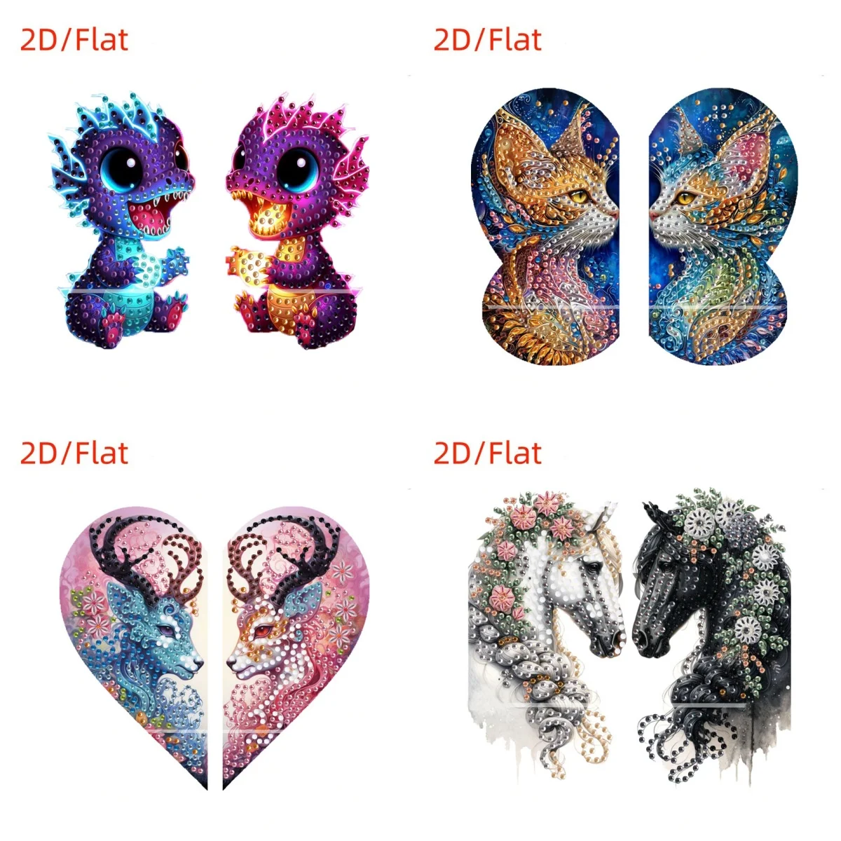 1 set of cute animal-style diamond painting kits, DIY acrylic corner decoration, living room wedding party gifts
1 set of cute animal-style diamond painting kits, DIY acrylic corner decoration, living room wedding party gifts