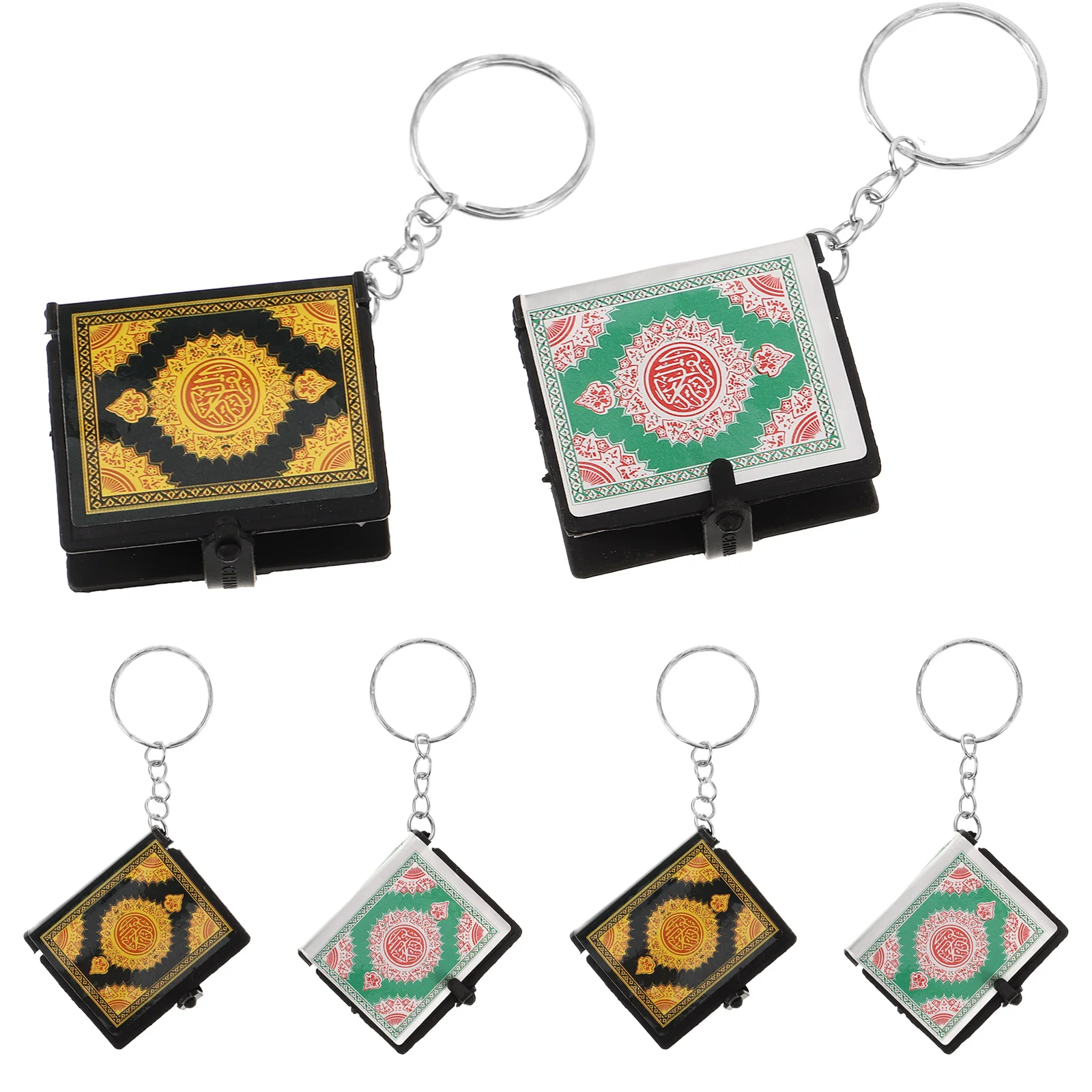 6Pcs Mini Book Keychain Set Bible Pendant Creative Key Rings Novelty Bulk Charms for Keys Mini Keychain Charms
6Pcs Mini Book Keychain Set Bible Pendant Creative Key Rings Novelty Bulk Charms for Keys Mini Keychain Charms