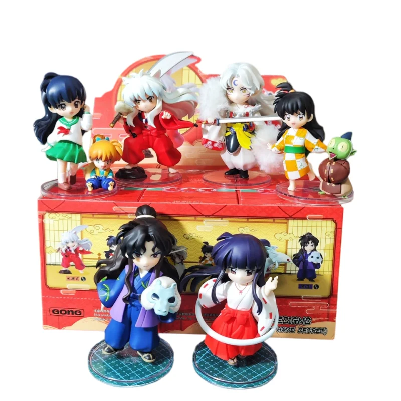 Popmart Gong Inuyasha Sengoku Journey Series Action Figure Blind Box Anime Collectible Desktop Ornament For Anime Fans Gift
Popmart Gong Inuyasha Sengoku Journey Series Action Figure Blind Box Anime Collectible Desktop Ornament For Anime Fans Gift