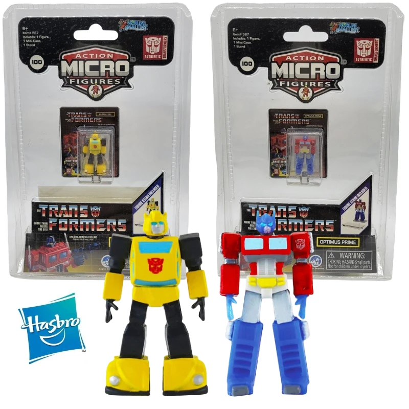 Hasbro World's Smallest Transformers Bundle Set of 2 Mini Figures Optimus Prime Bumblebee 1.25Inch Anime Toys for Collection Gif
Hasbro World's Smallest Transformers Bundle Set of 2 Mini Figures Optimus Prime Bumblebee 1.25Inch Anime Toys for Collection Gif
