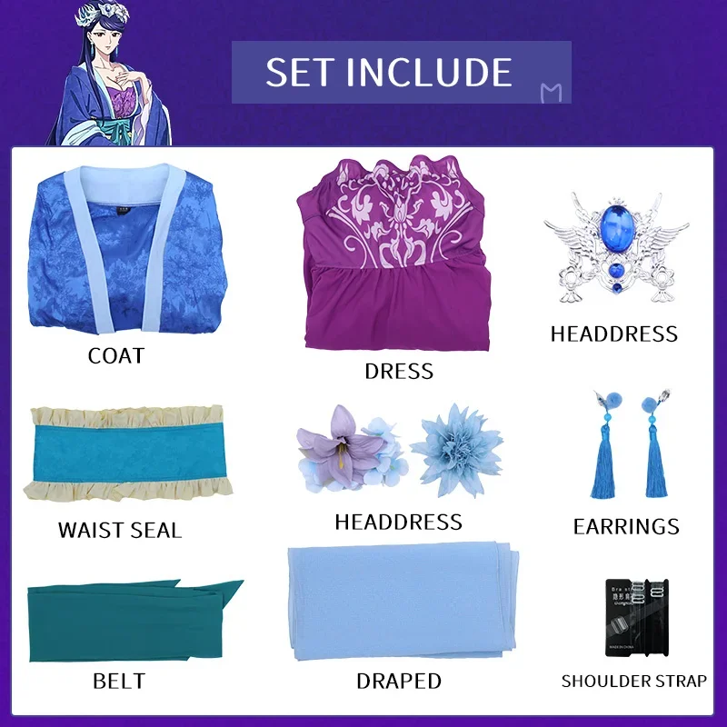 2026 Halloween Anime Costumes Women Game The Apothecary Diaries Wise Consort Lihua Cosplay Costume Carnival Uniform
2026 Halloween Anime Costumes Women Game The Apothecary Diaries Wise Consort Lihua Cosplay Costume Carnival Uniform