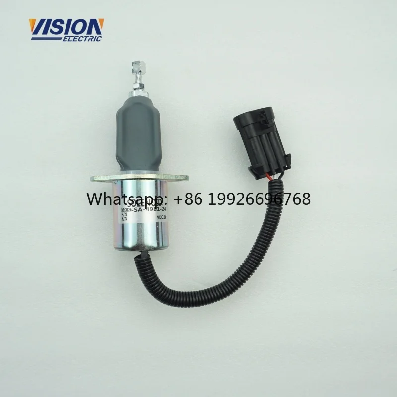Quality Flameout Fuel Shutoff Solenoid Valve SA-4981-24 Generator Parts
Quality Flameout Fuel Shutoff Solenoid Valve SA-4981-24 Generator Parts