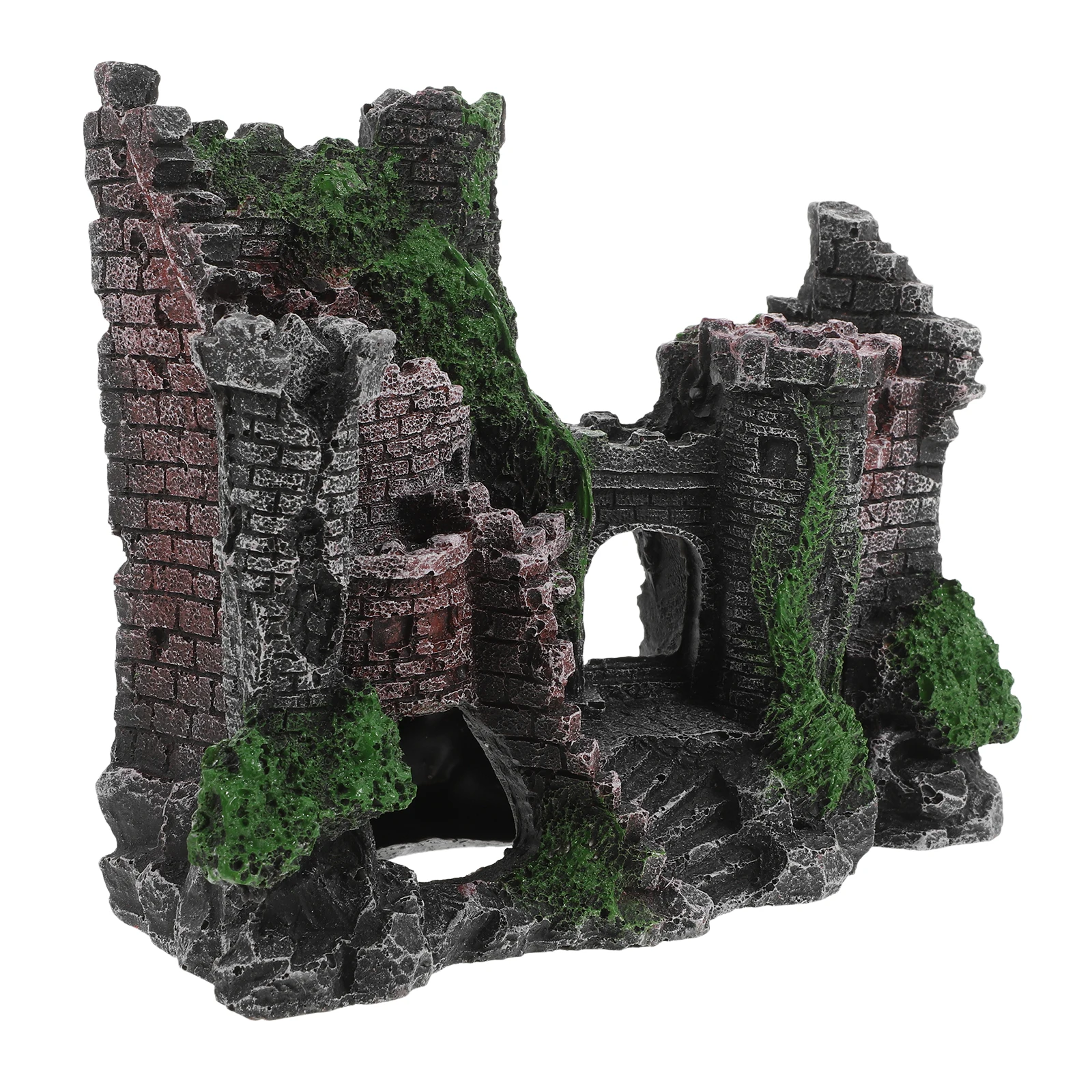 Resin Fish Tank Castle Decoration Realistic Rock Cave Betta Hiding Place Aquarium Centerpiece Sculpture Pet Supplies
Resin Fish Tank Castle Decoration Realistic Rock Cave Betta Hiding Place Aquarium Centerpiece Sculpture Pet Supplies