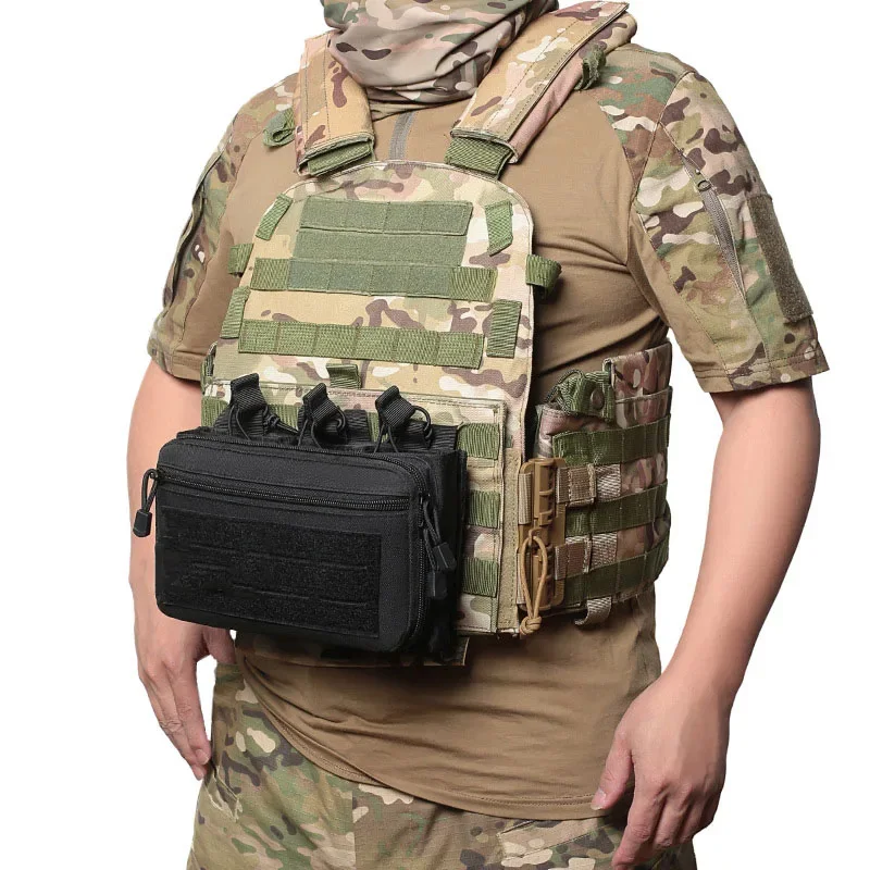 Horizontal Zipper Multipurpose Mag Carrier MOLLE Tactical Pouch for Outdoor Camping Hiking Gear Storage
Horizontal Zipper Multipurpose Mag Carrier MOLLE Tactical Pouch for Outdoor Camping Hiking Gear Storage