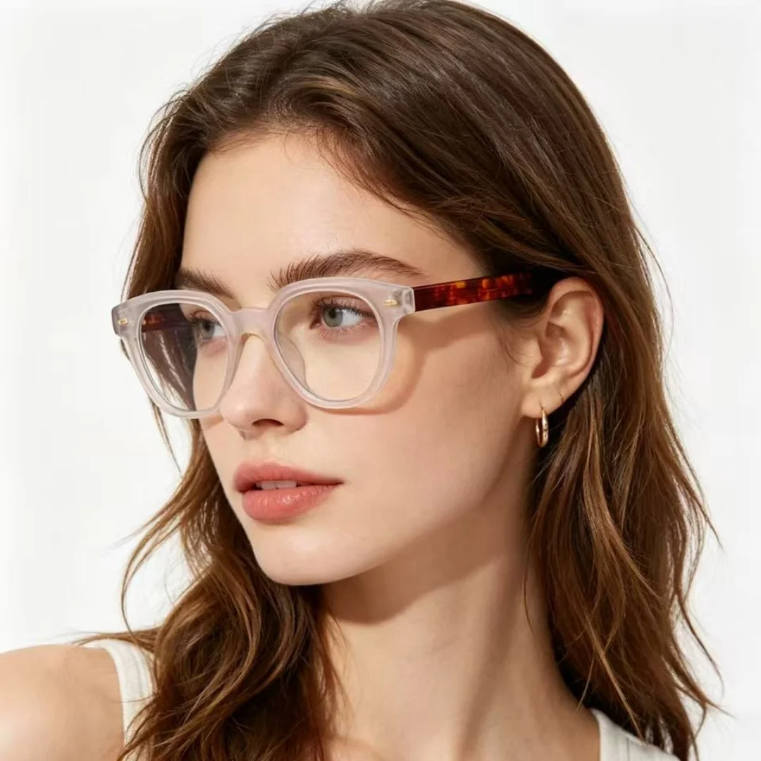 Vintage Oval Glasses Frame for Women Men Anti Blue Light Eyeglasses Frame TR90 Transparent Lens Spectacle Frame Unisex
Vintage Oval Glasses Frame for Women Men Anti Blue Light Eyeglasses Frame TR90 Transparent Lens Spectacle Frame Unisex