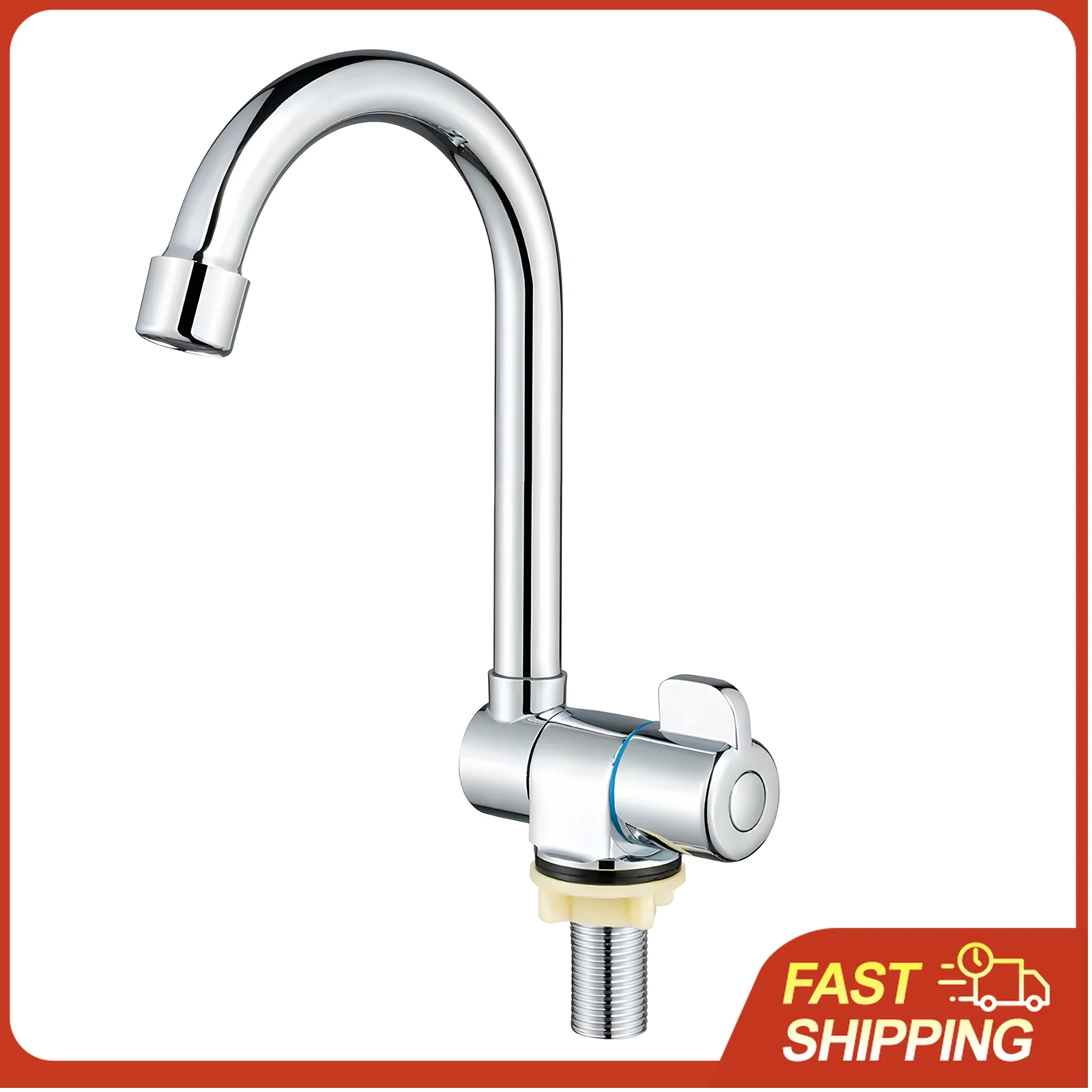 Folding Kitchen Faucets Chrome Plated Brass 360 Degrees Rotation Folding for Inside Window G1/2 Thread Single Handle Cold Water
Folding Kitchen Faucets Chrome Plated Brass 360 Degrees Rotation Folding for Inside Window G1/2 Thread Single Handle Cold Water