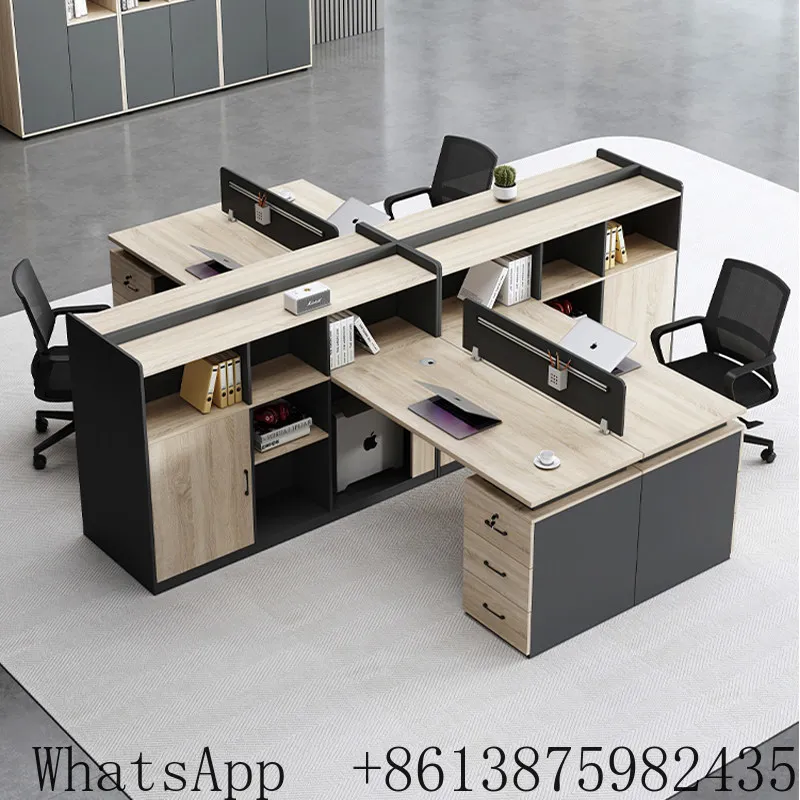 L; MM staff seat screen card seat table and chair combination simple modern double quadruple finance office desk
L; MM staff seat screen card seat table and chair combination simple modern double quadruple finance office desk