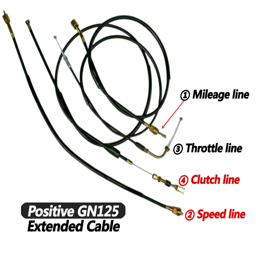For SUZUKI CG125 GN125 extended cable Haojue raised extended handlebar front fork throttle line clutch/brake/mileage/speed line
For SUZUKI CG125 GN125 extended cable Haojue raised extended handlebar front fork throttle line clutch/brake/mileage/speed line