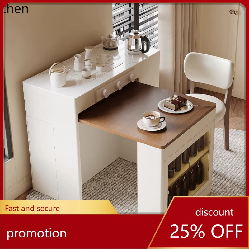 HT island dining table retractable solid wood dining table and chair combination small apartment folding new cream style
HT island dining table retractable solid wood dining table and chair combination small apartment folding new cream style