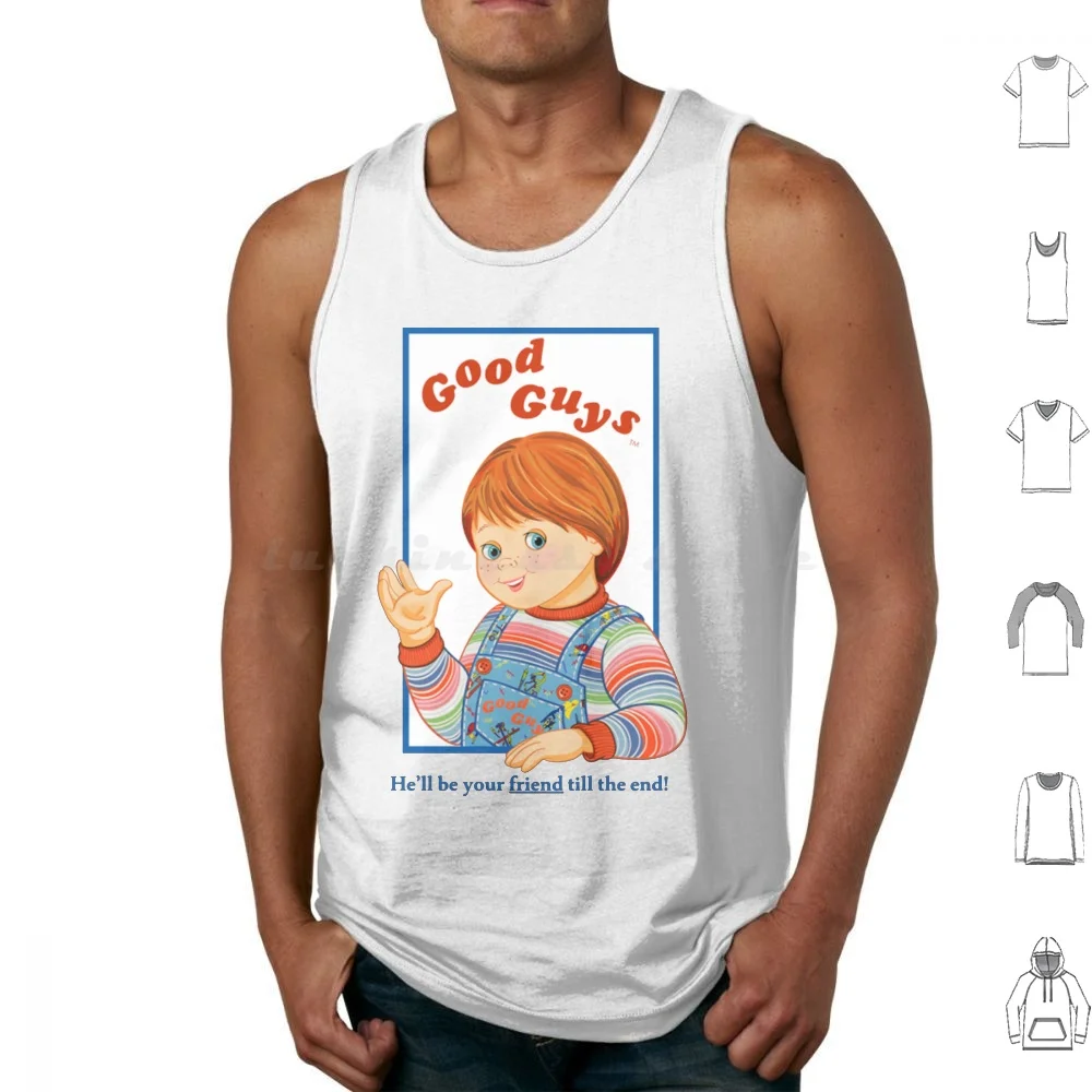 Chucky Charms V2 Tank Tops Print Cotton Chucky Lucky Charms Charms Childs Play Good Guys Doll Killer Horror Movie Slasher
Chucky Charms V2 Tank Tops Print Cotton Chucky Lucky Charms Charms Childs Play Good Guys Doll Killer Horror Movie Slasher