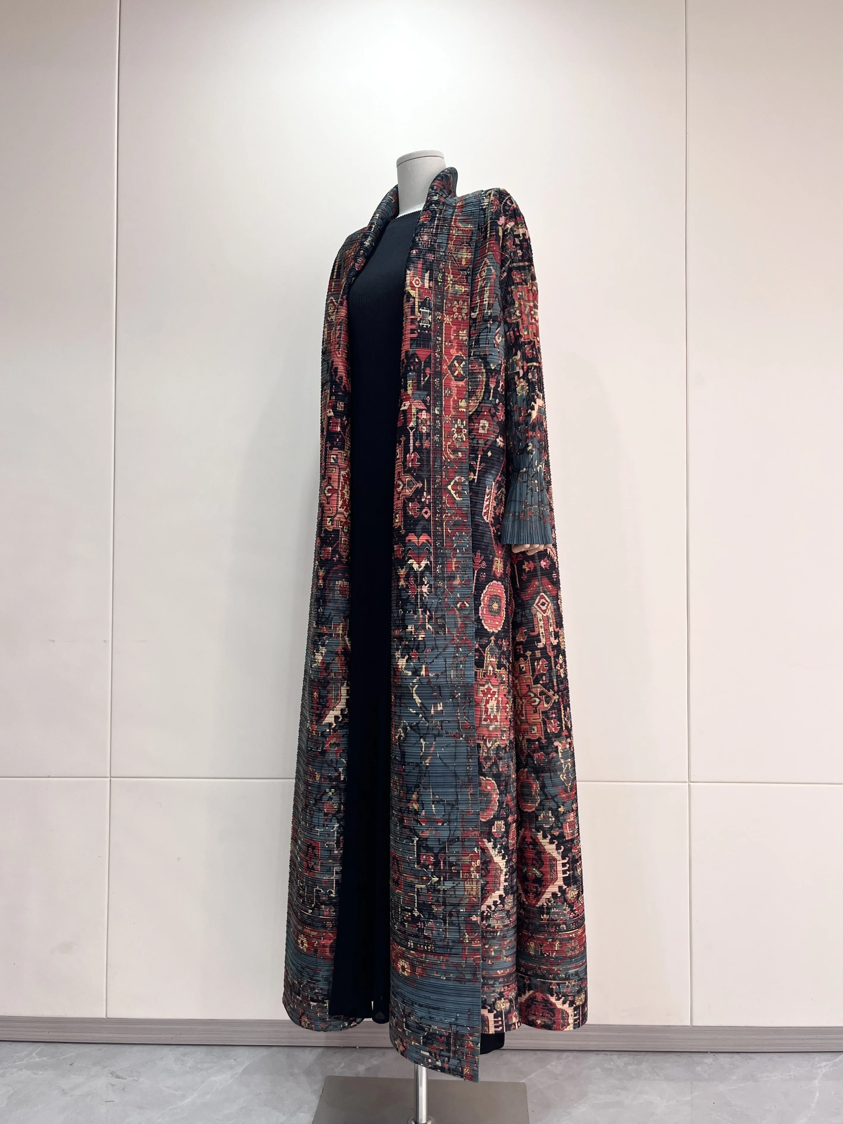 2025 New Fashion Casual Premium Feeling Comfortable Loose Dress Printed Cardigan Long Sleeve Pleated Tie Women's Abaya Miyake
2025 New Fashion Casual Premium Feeling Comfortable Loose Dress Printed Cardigan Long Sleeve Pleated Tie Women's Abaya Miyake