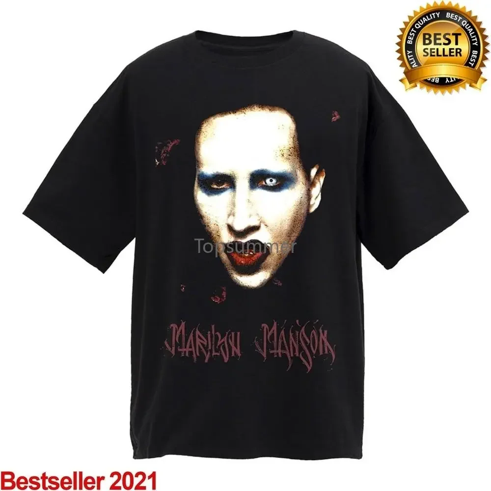 Рубашка Marilyn Manson Tour, забавные рубашки для мужчин, футболка с рисунком, мужские хлопковые футболки, мужские рубашки с коротким рукавом
Рубашка Marilyn Manson Tour, забавные рубашки для мужчин, футболка с рисунком, мужские хлопковые футболки, мужские рубашки с коротким рукавом