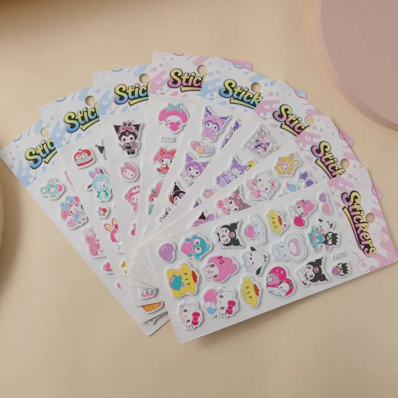 Наклейки Sanrio, 3d наклейки Puffy Eva, персонажи Sanrio, поделки ручной работы, принадлежности для скрапбукинга для детей
Наклейки Sanrio, 3d наклейки Puffy Eva, персонажи Sanrio, поделки ручной работы, принадлежности для скрапбукинга для детей