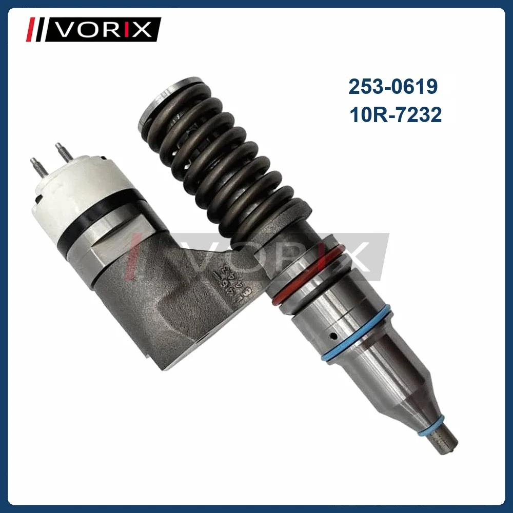 253-0619 2530619 10R-7232 10R7232 Diesel Fuel Injector for Caterpillar CAT 3406E
253-0619 2530619 10R-7232 10R7232 Diesel Fuel Injector for Caterpillar CAT 3406E