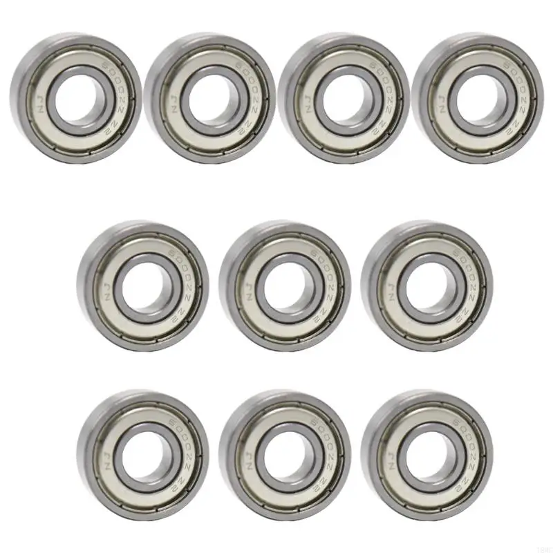 T8WC Bearing 10 Pieces 6000ZZ 10x26x8mm Steel Bearings Steel Sealed High SpeedLow Noise for Mechanical Equipment Parts
T8WC Bearing 10 Pieces 6000ZZ 10x26x8mm Steel Bearings Steel Sealed High SpeedLow Noise for Mechanical Equipment Parts