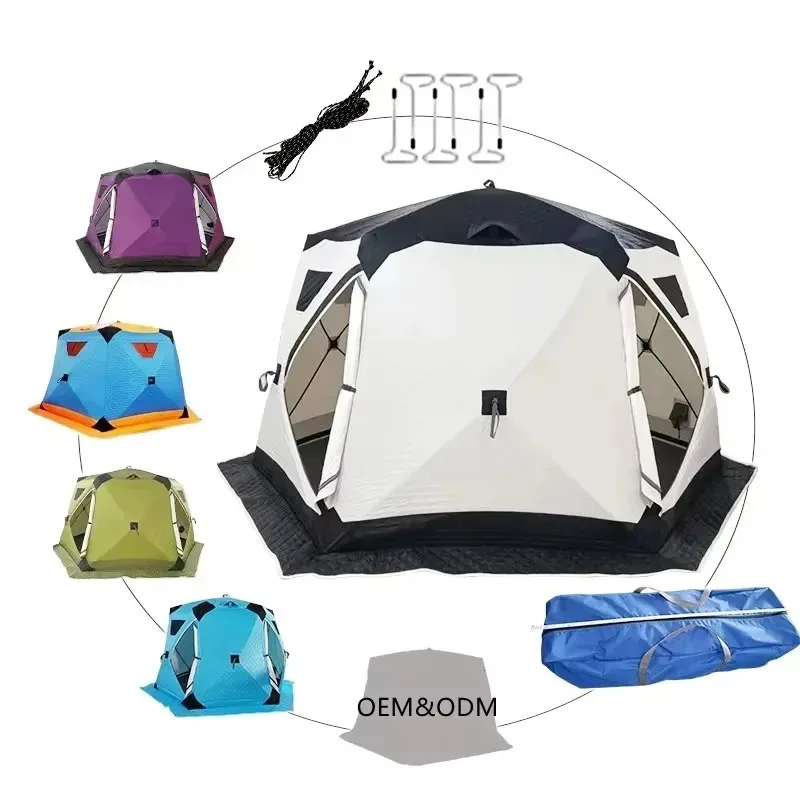 2026 Automatic Opening Ice Fishing Shelter Outdoor Camping Tent With Insulated Layer
2026 Automatic Opening Ice Fishing Shelter Outdoor Camping Tent With Insulated Layer